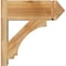 Ekena Millwork Imperial Rough Sawn Arts and Crafts Outlooker, Western Red Cedar, 8"W x 20"D x 20"H OUT08X20X20IMP03RWR - alternate 4